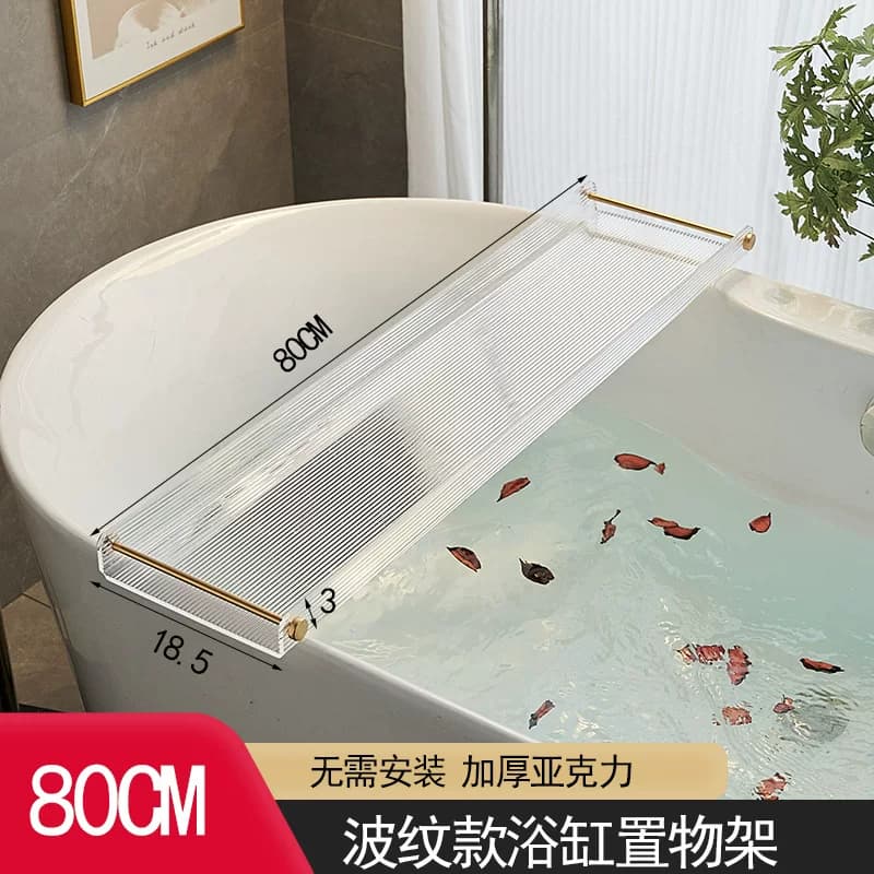 นำเข้าเฟอร์นิเจอร์ — นอร์ดิกหรูหราสไตล์อ่างอาบน้ำRackห้องน้ำอ่างอาบน้ำBath Storage Rack Bath Rackฝักบัว