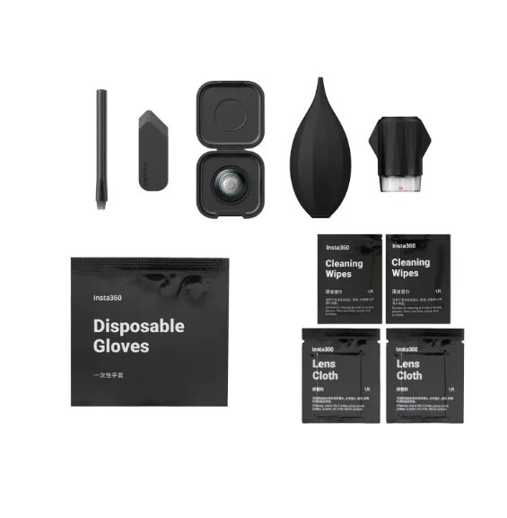 นำเข้าอุปกรณ์อิเล็กทรอนิกส์ — Shadow Stone Insta360X5 ชุดเลนส์แบบถอดได้ 360X5 HD Optical Lens อุปกรณ์เสริมอย่างเป็นทางการ