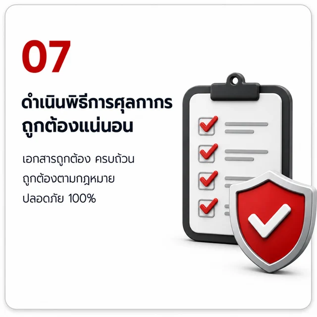 07 ดำเนินพิธีการศุลกากรถูกต้องแน่นอน — เอกสารถูกต้อง ครบถ้วน ตามกฎหมาย ปลอดภัย 100% — บริการนำเข้าสินค้าจากจีน เหมาตู้ FCL กับ Pacred Shipping